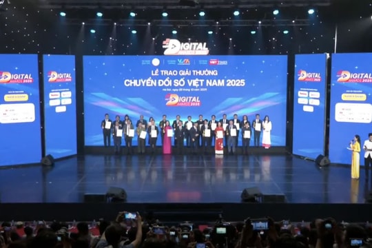 Trao Giải Chuyển đổi số Việt Nam 2025 (VDA) 2025