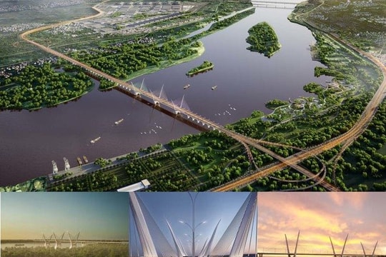 Chính thức: Hà Nội khởi công cây cầu hơn 7.300 tỷ bắc qua sông Hồng, dự kiến hoàn thành năm 2027