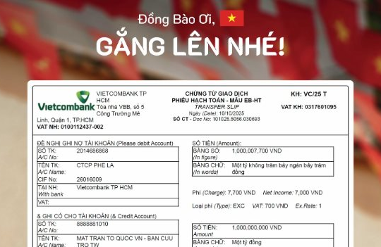 Thông báo mới của Phê La nhận bão tương tác