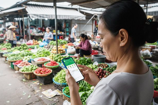 Giải pháp vốn kịp thời giúp tiểu thương không lo gián đoạn buôn bán