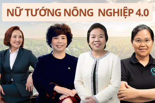 Không còn 'chân lấm tay bùn', đây là 4 nữ tướng đang dùng công nghệ tỷ đô để viết lại luật chơi cho nông nghiệp Việt Nam