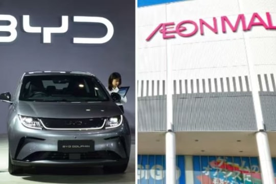 BYD 'bắt tay' Aeon, bán xe điện hơn 300 triệu đồng ngay giữa trung tâm thương mại