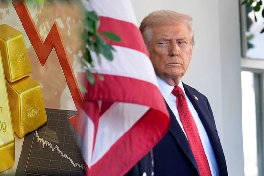 Chỉ một động thái của ông Trump khiến giá vàng thế giới lao dốc kỷ lục