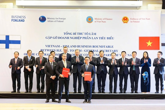 Tổng Bí thư Tô Lâm chứng kiến Vietjet ký thỏa thuận phát triển nguồn lực hàng không quốc tế, thúc đẩy hợp tác mới giữa Việt Nam và Phần Lan