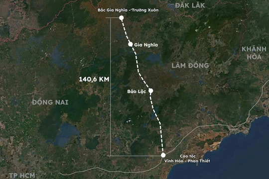 Sắp có dự án cao tốc quy mô 4 làn xe kết nối tuyến du lịch “lên rừng xuống biển”, là mắt xích quan trọng trong trục phát triển Tây Nguyên - Nam Trung Bộ