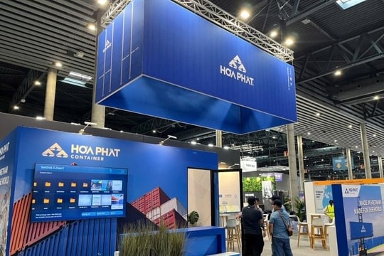 Hòa Phát mang container “Made in Vietnam” đến Triển lãm thế giới, ký hợp đồng với đối tác Mỹ và châu Âu ngay tại sự kiện 