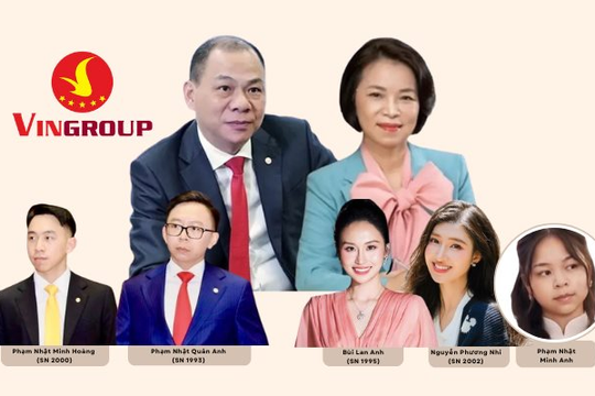 Gia đình tỷ phú Phạm Nhật Vượng 'chia đất' cho con cái như thế nào? Gia đình tỷ phú Phạm Nhật Vượng 'chia đất' cho con cái như thế nào?