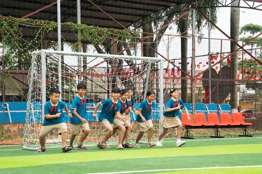 Khánh thành công trình ý nghĩa với gần 1.000 học sinh vùng quê