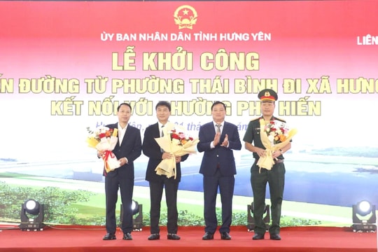 Khởi công tuyến đường trọng điểm 5.000 tỷ đồng tại Hưng Yên: Doanh nghiệp nào đứng sau?