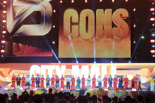 Tập đoàn Bcons khánh thành khu thương mại Bcons City Mall tại cửa ngõ Đông TP.HCM