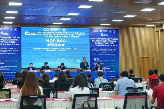 Hơn 300 doanh nghiệp quốc tế tham gia Triển lãm Công nghiệp – Thương mại điện tử Trung Quốc (Việt Nam) 2025