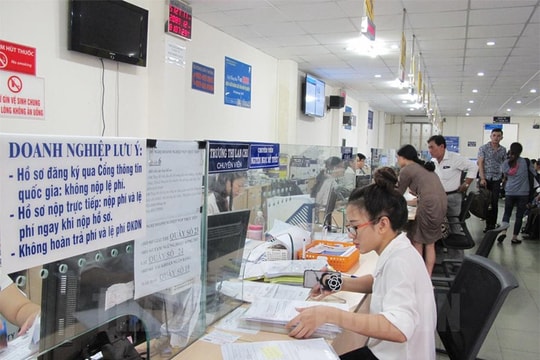 Số lượng doanh nghiệp thành lập mới và quay trở lại hoạt động diễn biến tích cực