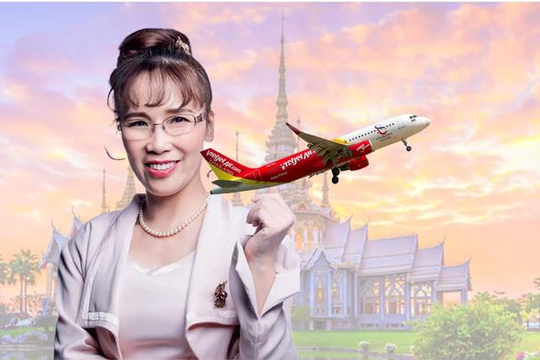 Tỷ phú Nguyễn Thị Phương Thảo làm được điều mà chưa hãng bay giá rẻ nào tại Thái Lan làm được