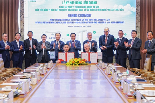 PVChem bắt tay Tập đoàn tư nhân lớn nhất thế giới về khí công nghiệp đầu tư dự án 37 triệu USD