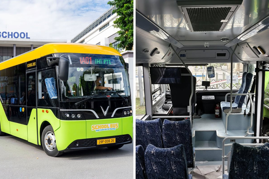 Ra mắt xe chuyên chở học sinh VinFast, không xe nào ở Việt Nam hiện đại bằng: Trang bị những gì?