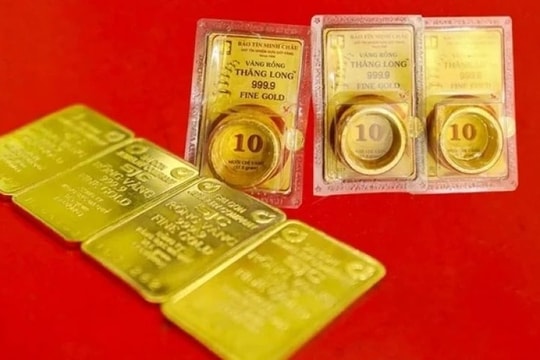 Sáng 12/11: Giá vàng nhẫn, vàng miếng quay đầu giảm