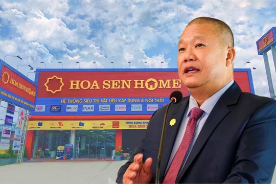 Chủ tịch Lê Phước Vũ lập công ty 1.000 tỷ nắm chuỗi siêu thị vật liệu xây dựng trong nỗ lực cuối cùng trước khi rút khỏi Hoa Sen