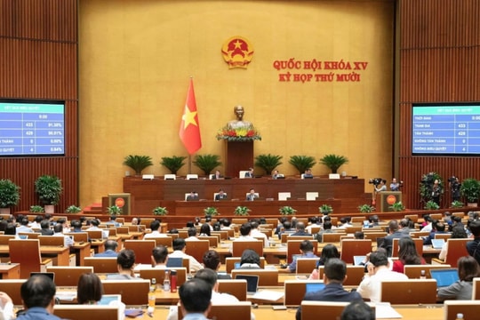 Quốc hội chốt mục tiêu GDP 2026 tăng từ 10%