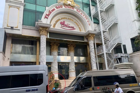 Công an xuất hiện tại 2 cơ sở thẩm mỹ viện Mailisa ở TPHCM và Đắk Lắk 