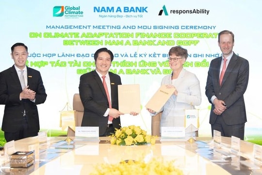Nam A Bank khai thông dòng vốn thích ứng khí hậu vào nông nghiệp