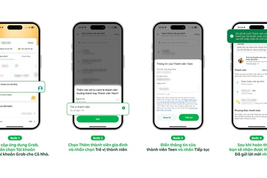 Grab thử nghiệm phục vụ người dùng 13-17 tuổi