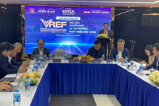 Diễn đàn BĐS Việt Nam 2026: Kiến tạo thị trường minh bạch, chuyên nghiệp