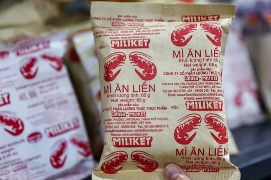 Vinataba chốt "chia tay" mì Miliket với  giá khởi điểm 119.500 đồng/cp