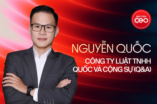 CEO công ty luật Q&A: 'Chúng tôi không dùng thước đo doanh thu ngắn hạn'