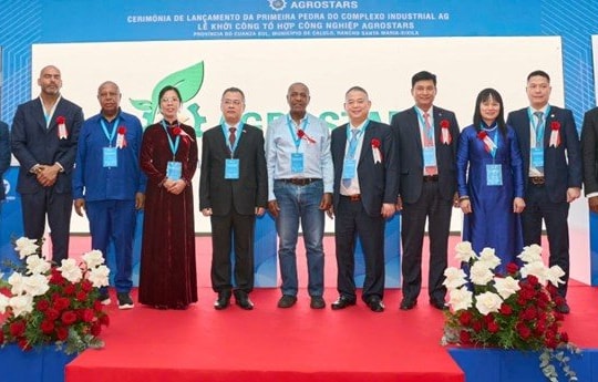 Tập đoàn Xuân Thiện khởi công nhà máy sản xuất tinh bột sắn 672 triệu USD tại Angola