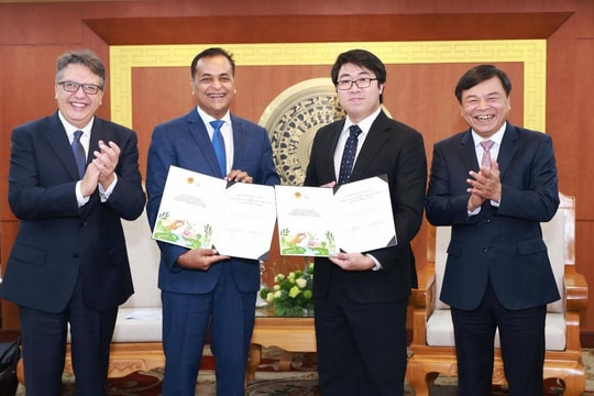 Nestlé Việt Nam ký kết hợp tác chiến lược, cùng Bộ NN&MT thúc đẩy mục tiêu Net Zero