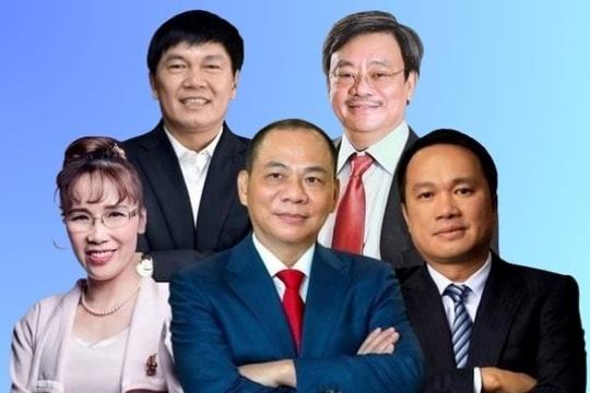 Vợ tỷ phú Phạm Nhật Vượng lọt Top 4 người giàu nhất TTCK Việt Nam, chỉ kém người thứ 3 khoảng 1.000 tỷ đồng