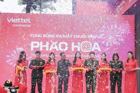 Hệ thống bán lẻ Viettel khai trương chuỗi kinh doanh pháo hoa dân dụng