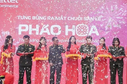 Viettel bán pháo hoa chính hãng tại 500 cửa hàng trên toàn quốc