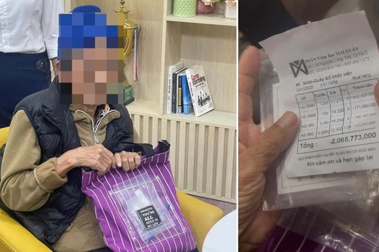 Bán hết vàng tiết kiệm được 2 tỷ đồng, cụ bà 80 tuổi mang tiền mặt đến ngân hàng BIDV chuyển khoản gấp: Công an yêu cầu dừng giao dịch