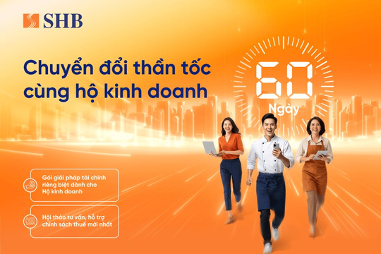 SHB kích hoạt chiến dịch 60 ngày chuyển đổi tăng tốc cho tiểu thương trên toàn quốc