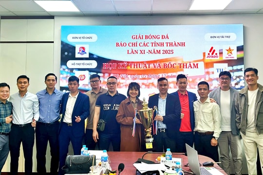 Sắp diễn ra Giải bóng đá Báo chí các tỉnh, thành lần thứ XI