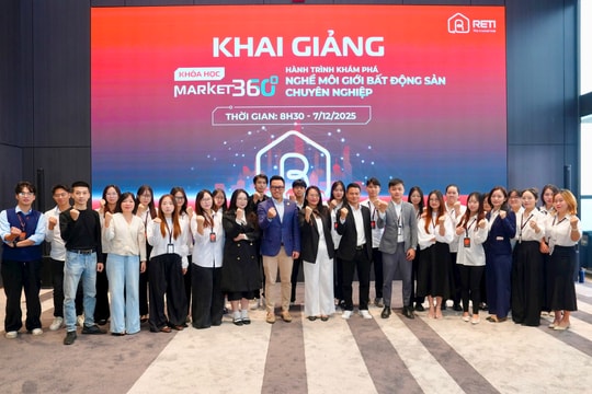 RETI khai giảng khóa học “Market 360° – Khám phá thị trường BĐS từ trải nghiệm thực tế”