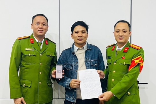 Người đàn ông nhận thành công 155 triệu đồng chuyển khoản từ TRAN DUY TUAN: Công an nhận tin báo vào cuộc ngay sau 20 phút