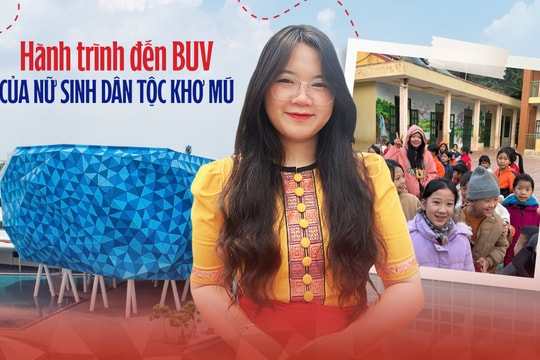 Nữ sinh dân tộc Khơ Mú chạm tay tới cánh cổng đại học quốc tế, nuôi dưỡng khát vọng thắp lửa cho trẻ em vùng cao
