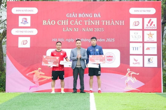 Khai mạc Giải bóng đá Báo chí các tỉnh thành lần thứ XI – năm 2025