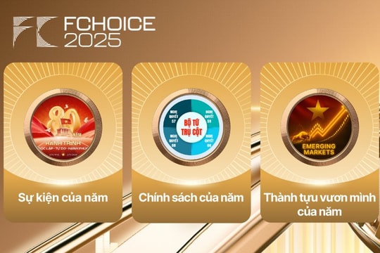 	
Công bố kết quả FChoice 2025: Vinh danh những thành tựu đầu tiên của Việt Nam trong Kỷ nguyên vươn mình