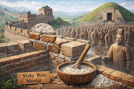 “Xi măng” của Tần Thuỷ Hoàng: Công nghệ vật liệu composite hàng nghìn năm tuổi bất ngờ tái sinh giữa cuộc sống hiện đại