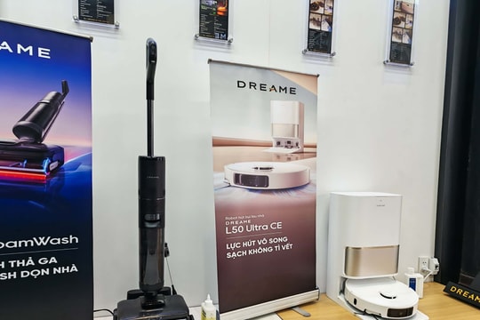 Dreame mang bộ đôi chổi lau thông minh và robot hút bụi mới về Việt Nam, giá từ 15 triệu 