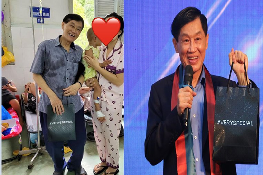 "Ông Bụt" 75 tuổi đi dép lê, mang túi giấy, ứng 10 tỷ đồng quỹ dưỡng già để làm từ thiện