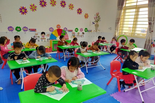 Sắp tới, trẻ em mầm non sẽ được làm quen với tiếng Trung, Nhật, Hàn?