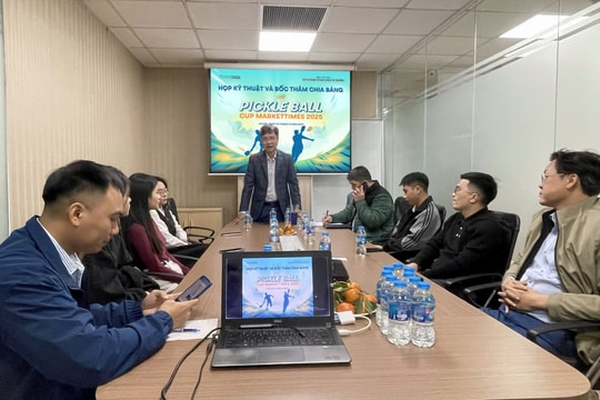Chính thức bốc thăm chia bảng Giải Pickleball Cup Markettimes 2025: Hứa hẹn nhiều trận đấu gay cấn, hấp dẫn