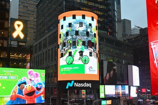 Nem của bể, bánh xèo, xích lô... Việt Nam xuất hiện ở Quảng trường Thời Đại, New York