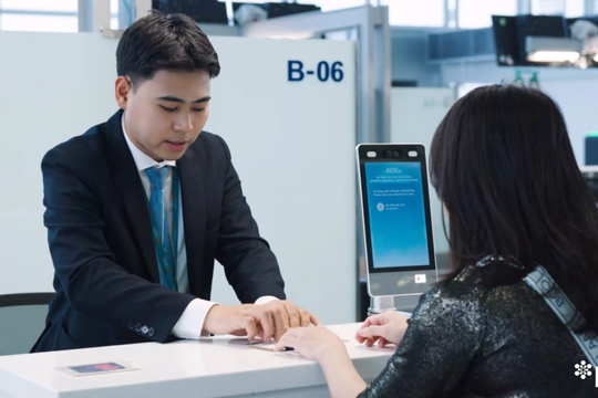 Vận hành công nghệ nhận diện xác thực sinh trắc học tại Nhà ga quốc tế T2 Nội Bài mở rộng
