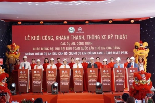 Lễ khánh thành Cara River Park chào mừng Đại hội XIV: Dấu ấn Tổng thầu VictoryCons
