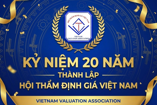 Sáng nay (25/12) diễn ra Lễ kỷ niệm 20 năm thành lập Hội Thẩm định giá Việt Nam